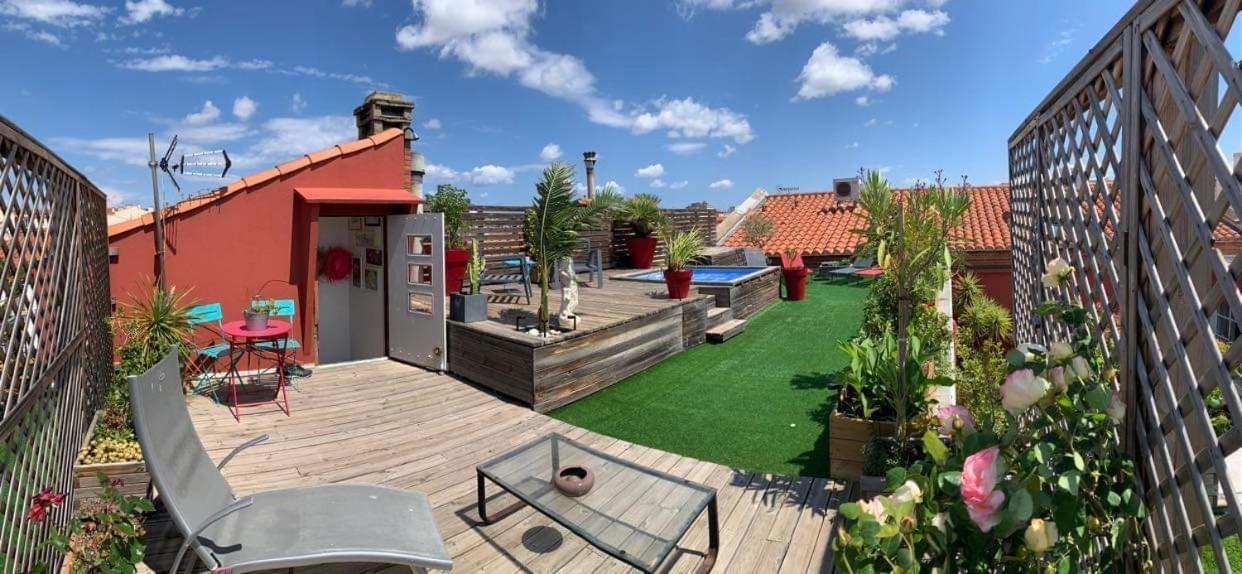 Le Patio Pere Pigne Guestroom Perpignan Exterior foto