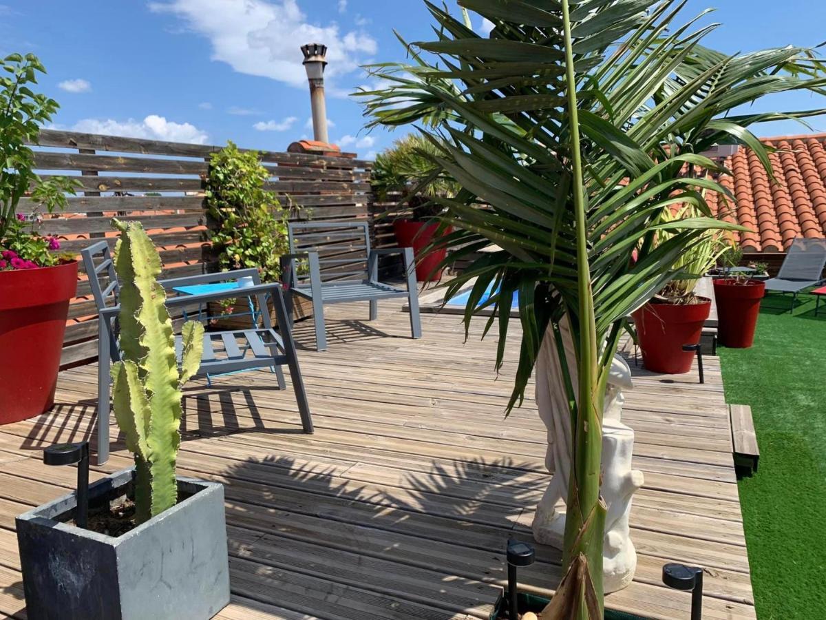 Le Patio Pere Pigne Guestroom Perpignan Exterior foto